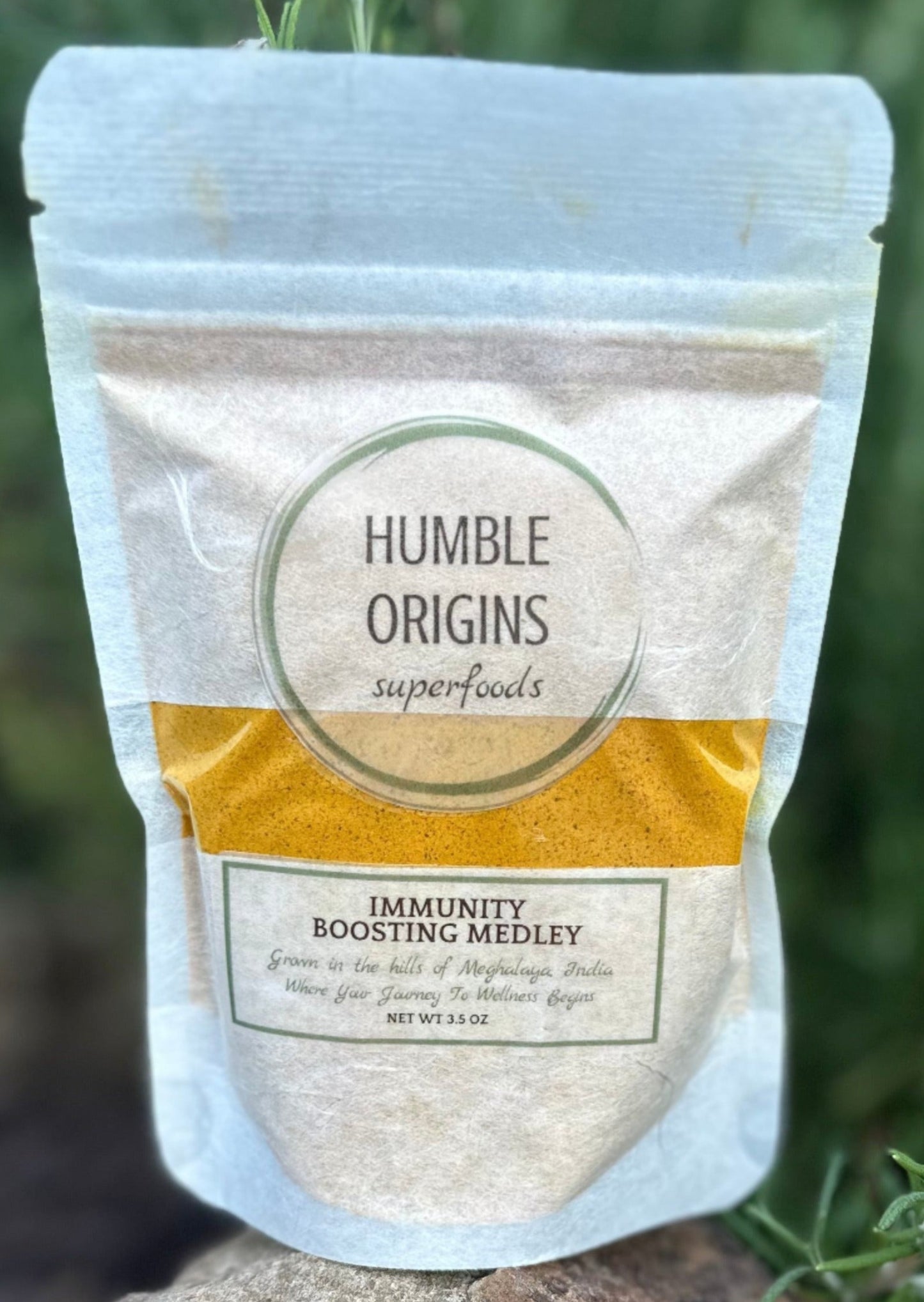 Immunity Boosting Medley on a rock