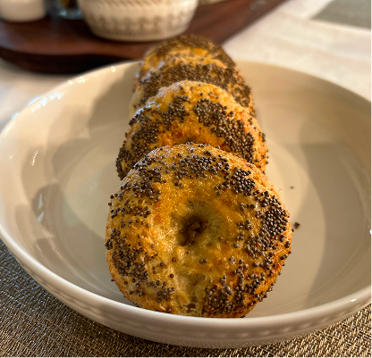 Perilla & Cottage Cheese Bagels