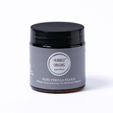 Jar of Humble Origins Pure Perilla Pearls on a white background