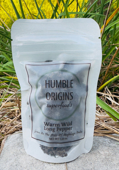 Warm Wild Long Pepper (Piper Longum) - Humble Origins Superfoods