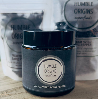 Warm Wild Long Pepper (Piper Longum) - Humble Origins Superfoods